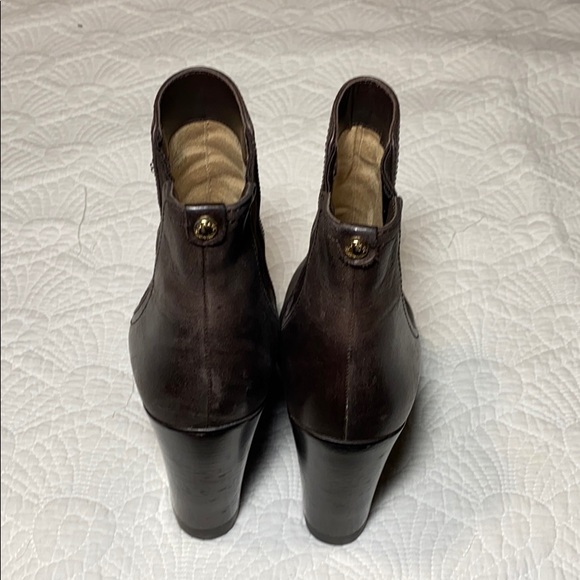 Michael Kors leather wedge booties - Picture 4 of 11